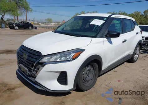 2021 Nissan Kicks S Xtronic Cvt из США, поврежденный, VIN 3N1CP5BV0ML504428